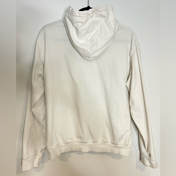 White Dragon Embroidered Hoodie Size Small - Picture 3 of 5